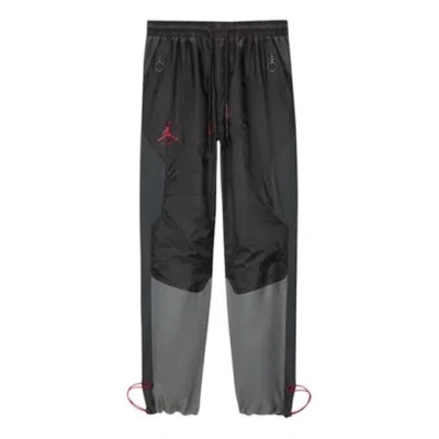 Air Jordan X Off-white Knitted Nylon Sports Pants Asia Sizing 'black' In Gray