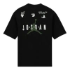 Air Jordan X Off-white Mj T-shirt 'black White Forest Green'
