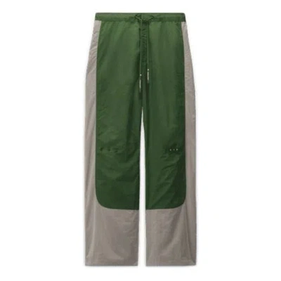 Air Jordan X Off-white Mj Track Pants 'forest Green Phantom'