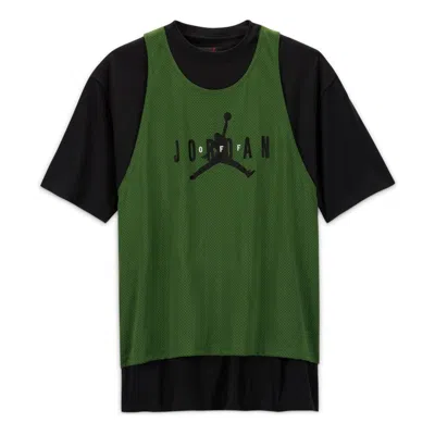 Air Jordan X Off-white T-shirt Asia Sizing 'forest Green'