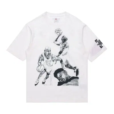Pre-owned Air Jordan X Off-white Tee 'white'