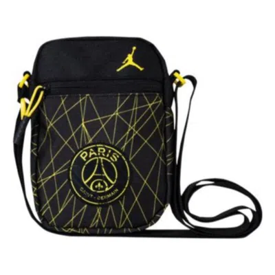 Air Jordan X Paris Saint-germain Festival Bag 'black Yellow' In Multi