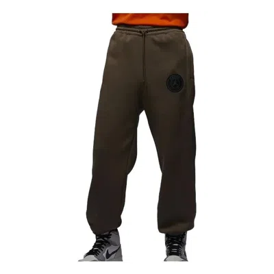 Air Jordan X Paris Saint-germain Fleece Sweatpants 'palomino' In Brown