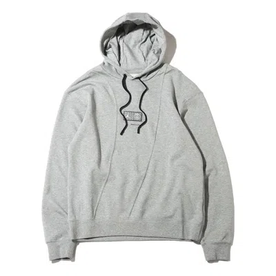 Air Jordan X Paris Saint-germain Front Logo Fleece Pullover Hoodie Asia Sizing 'dark Grey Heather' In Gray