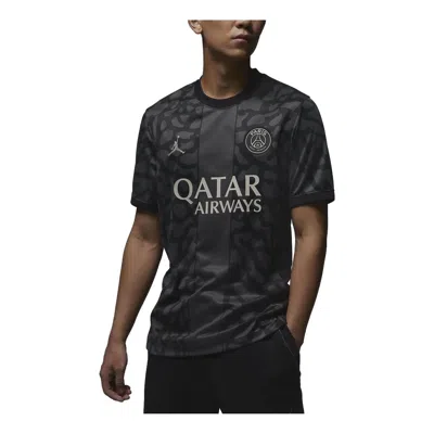 Air Jordan X Paris Saint-germain Psg 23/24 Stadium Third Jersey 'black'