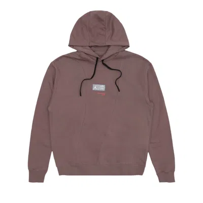 Pre-owned Air Jordan X Paris Saint-germain Pullover Hoodie 'plum Eclipse' | Brown | Men's Size L