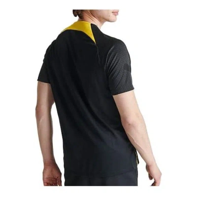 Air Jordan X Paris Saint-germain Strike Dri-fit Knit Soccer Top 'black'