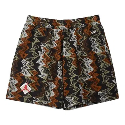 Air Jordan X Patta Bucket Shorts Multicolor In Brown