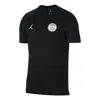 Air Jordan X Psg Training T-shirt Dry Squad Gx 2.0 'black'