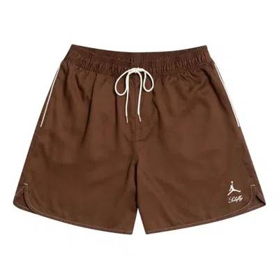 Air Jordan X Solefly Barista Shorts 'baroque Brown'