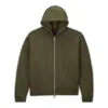Air Jordan X Travis Scott Full Zip Hooded Jacket Asia Sizing 'military Green' In Brown