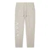Air Jordan X Travis Scott Sweatpants 'light Bone' In Burgundy