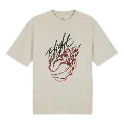 Air Jordan X Travis Scott T-shirt Asia Sizing 'light Mahogany Brown' In Neutral