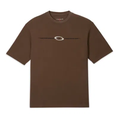 AIR JORDAN AIR JORDAN X TRAVIS SCOTT T-SHIRT ASIA SIZING 'PALOMINO'