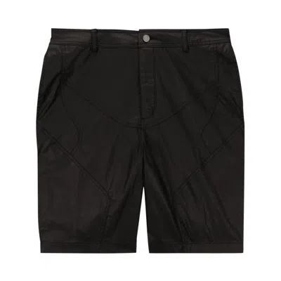 Pre-owned Air Jordan X Travis Scott Waxed Shorts 'black'