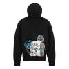 Air Jordan X Travis Scott X Fragment Cartoon Printing Hoodie Asia Sizing 'black White'
