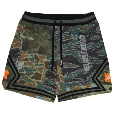 Pre-owned Air Jordan X Undefeated Basketball Short 'twilight Marsh' In Multi-color
