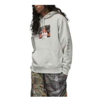 Air Jordan X Undefeated Hoodie Asia Sizing 'grey' In White