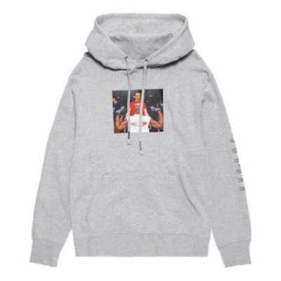 Air Jordan X Undefeated Hoodie 'heather Grey' In Gray