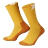 Air Jordan X Union Crossover Logo Solid Color Sports Socks Unisex One Pair Yellow In Brown