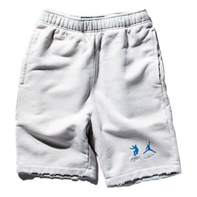 Air Jordan X Union Crossover Solid Color Logo Casual Sports Breathable Shorts Asia Edition Couple St In White