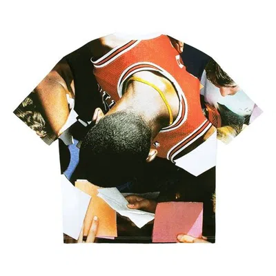 AIR JORDAN AIR JORDAN X UNION LA FULL PRINT SPORTS T-SHIRT 'WHITE'