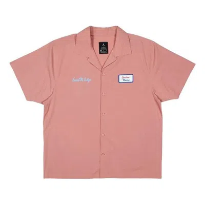 Air Jordan X Union La Mechanic Shirt 'rust Pink'