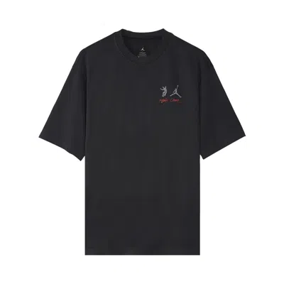 Pre-owned Air Jordan X Union La T-shirt 'off Noir' In Black