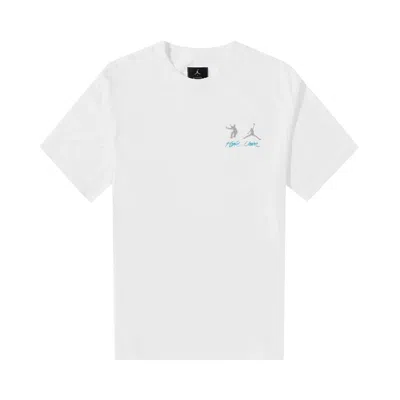 Pre-owned Air Jordan X Union La T-shirt 'photon Dust' In White