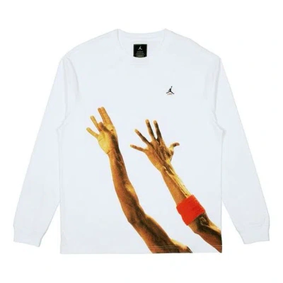 Air Jordan X Union La The J Long-sleeve T-shirt 'white'