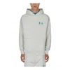 Air Jordan X Union M J Flc Hoodie 'photon Dust' In Gray