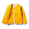 Air Jordan X Union M J Liner Jacket 'sport Gold/white Onyx' In Yellow