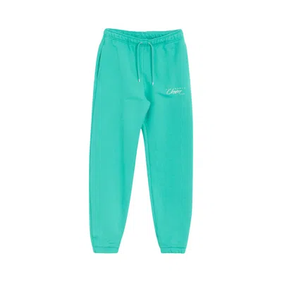 Pre-owned Air Jordan X Union Mj Fleece Pants 'kinetic Green/coconut Milk'