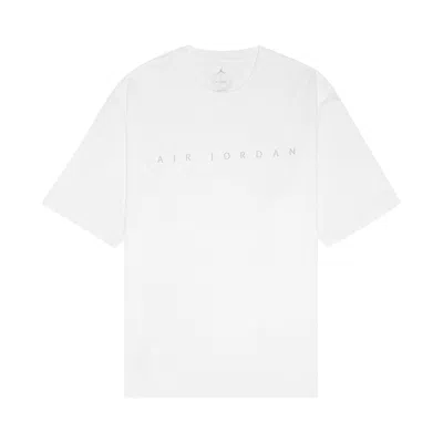 Pre-owned Air Jordan X Union T-shirt 'white/grey Haze'
