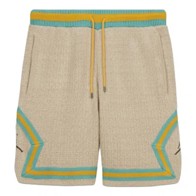Air Jordan X Union X Bephies Beauty Supply Diamond Shorts 'baroque Brown Washed Teal'