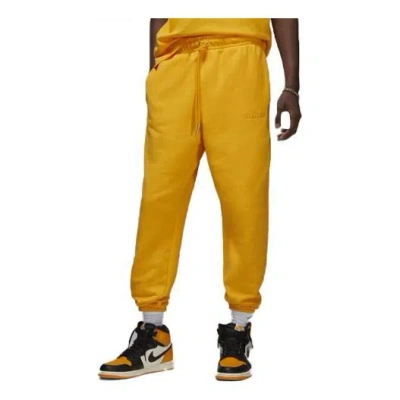 Air Jordan X Wordmark Fleece Joggers 'yellow'