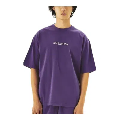 Air Jordan X Wordmark Logot In Purple