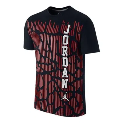 Air Jordan Xx9 Wordmark T-shirt 'red Black' In Multi