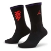 Air Jordan Zion Flight Ventilate Sports Stocking In Black