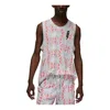 Air Jordan Zion Mesh Print Tank 'silver' In Multi