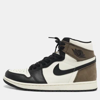 Pre-owned Air Jordans Tricolor Leather Jordan 1 Retro High Og Sneakers Size 41 In Multicolor