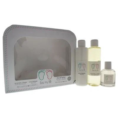Air Val International Mini Eau My Bb 3-piece Unisex Set In Multi