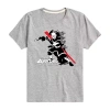 Air Waves Little & Big Kid Boys Crew Neck Short Sleeve Regular Fit Avatar-the Last Airbender Graphic T-shirt In Gray