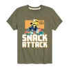 Air Waves Little & Big Kid Boys Crew Neck Short Sleeve Regular Fit Despicable Me Graphic T-shirt In Green