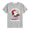 Air Waves Snoopy Little & Big Kid Boys Crew Neck Short Sleeve Regular Fit Peanuts Graphic T-shirt In Silver