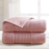 Aircloud 2-pc. Bath Sheet Set In Pink