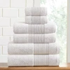 Aircloud 6-pc. Quick Dry Solid Bath Towel Set In White