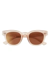 Aire 50mm Dorado D-frame Sunglasses In Gold