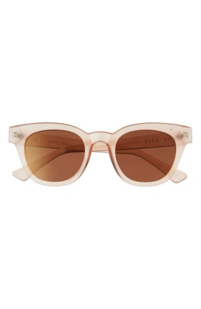 Aire 50mm Dorado D-frame Sunglasses In Sand