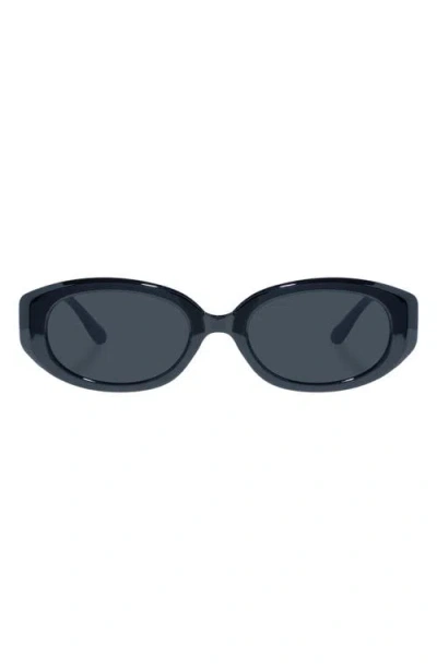Aire Affinity 52mm Oval Sunglasses In Black 2